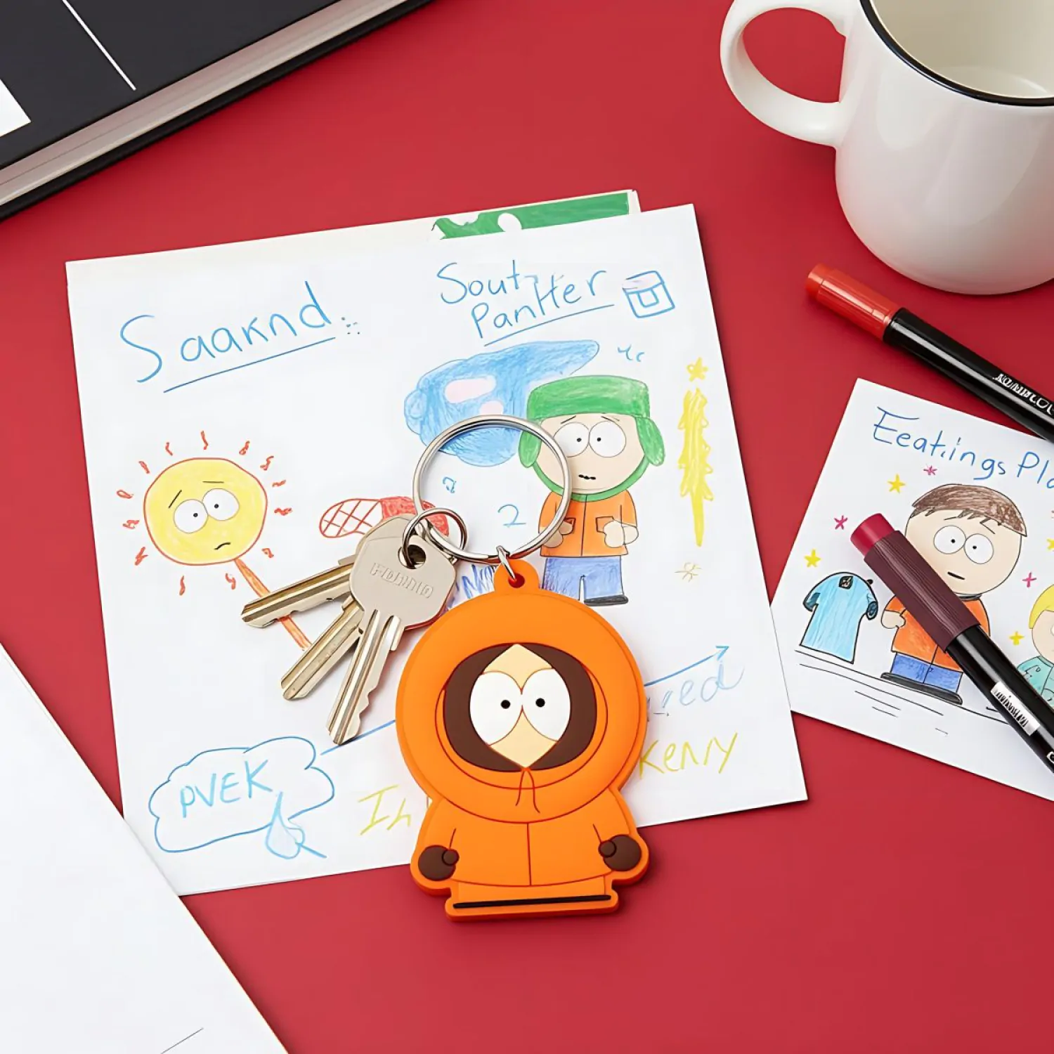 South Park PVC Schlüsselanhänger Kenny Produktfoto