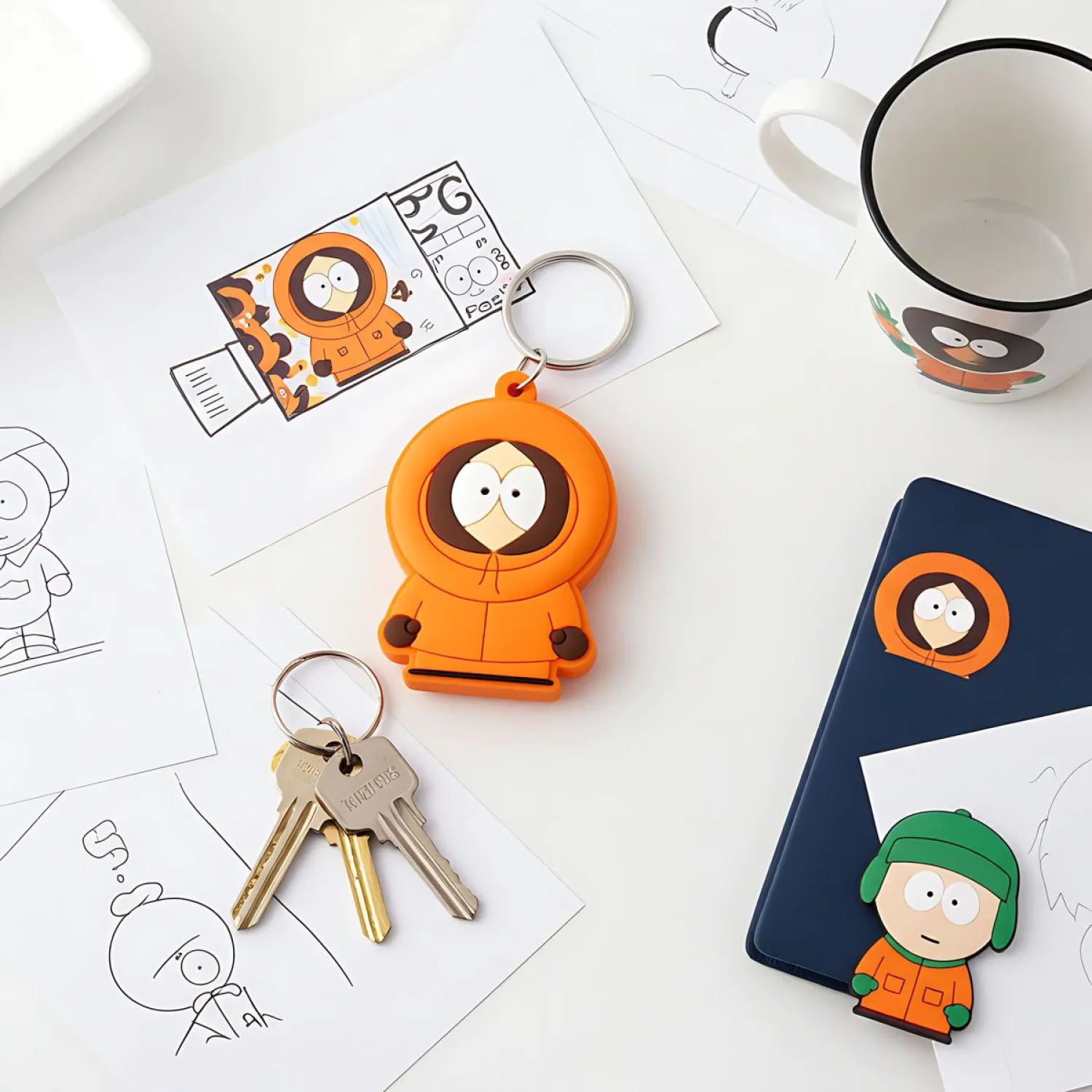 South Park PVC Schlüsselanhänger Kenny Produktfoto