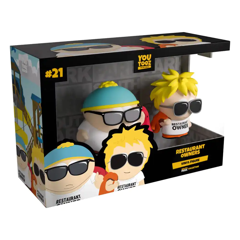 South Park Vinyl Figuren 2er-Pack Restaurant Owners 10 cm Produktfoto