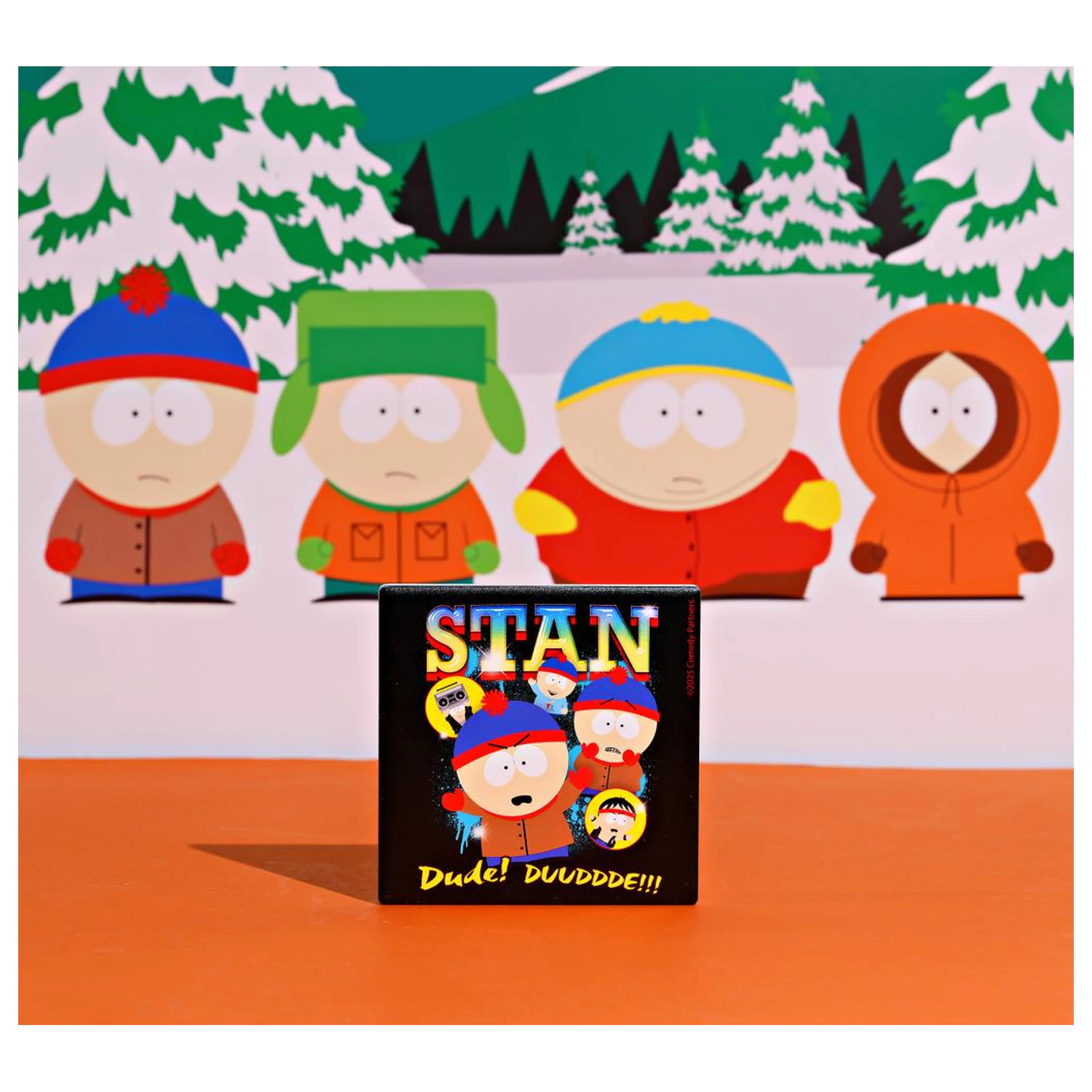 South Park Stan Keramik Quadrat Untersetzer Produktfoto