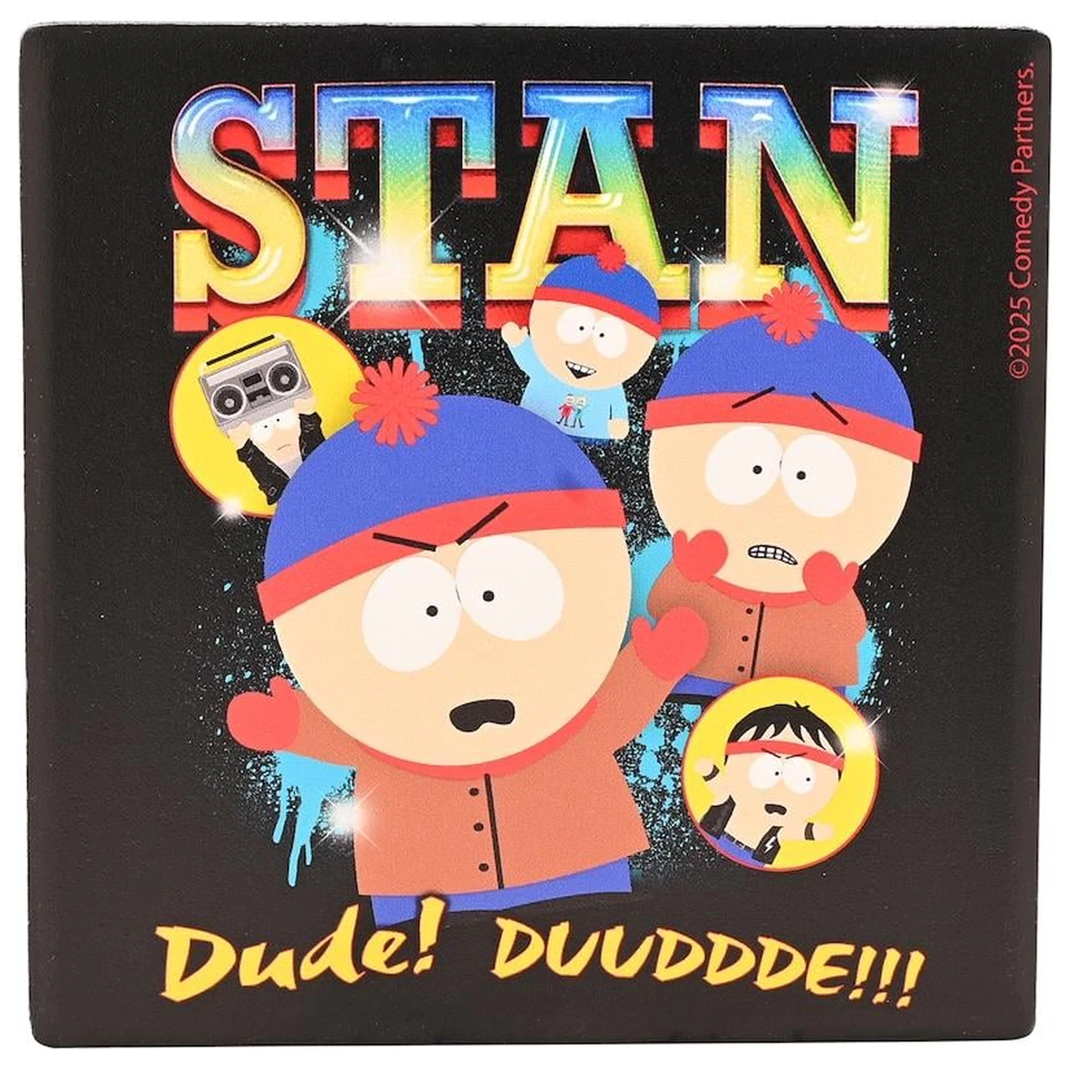 South Park Stan Keramik Quadrat Untersetzer Produktfoto