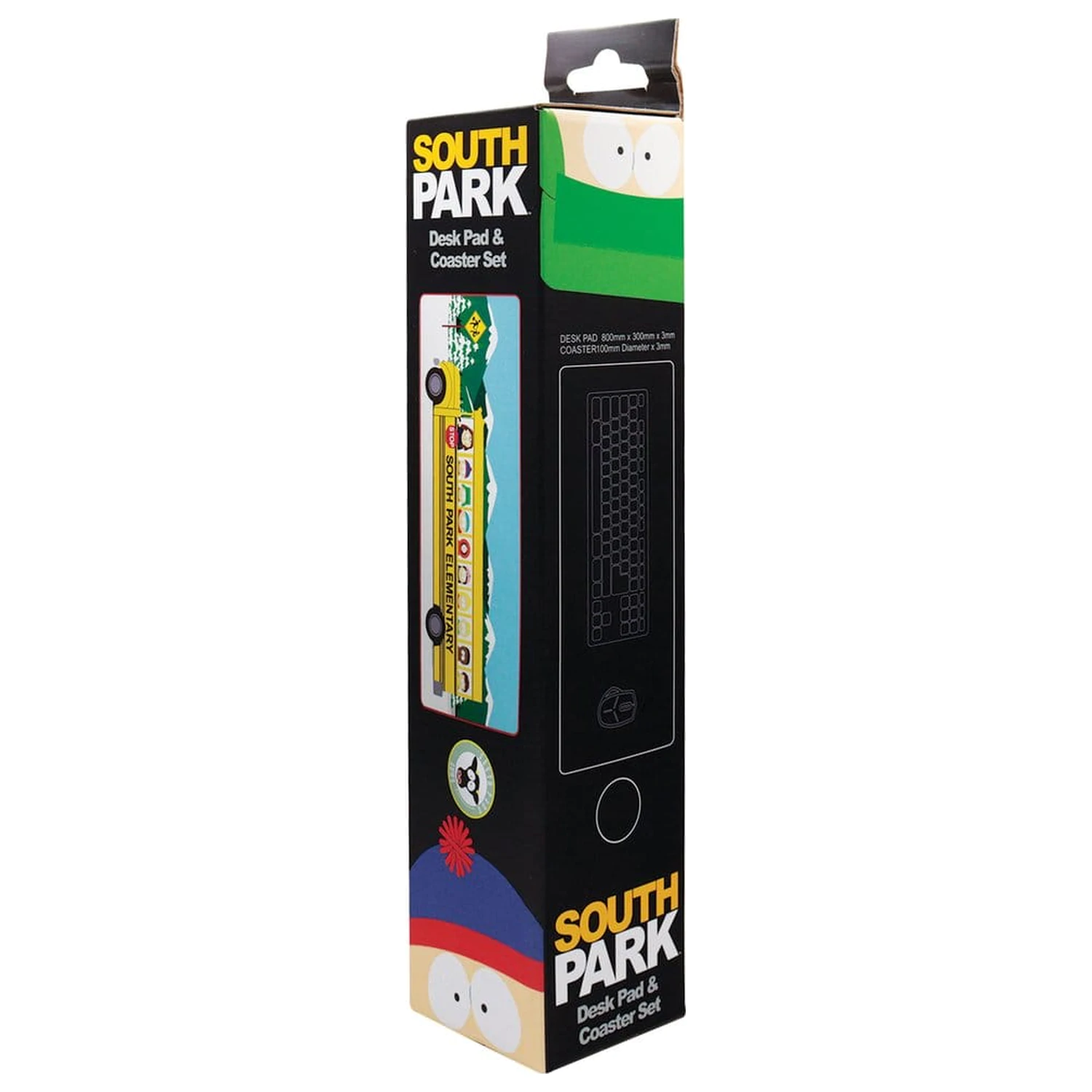 South Park Schreibtischunterlage & Untersetzer Set Elementary School Bus Produktfoto