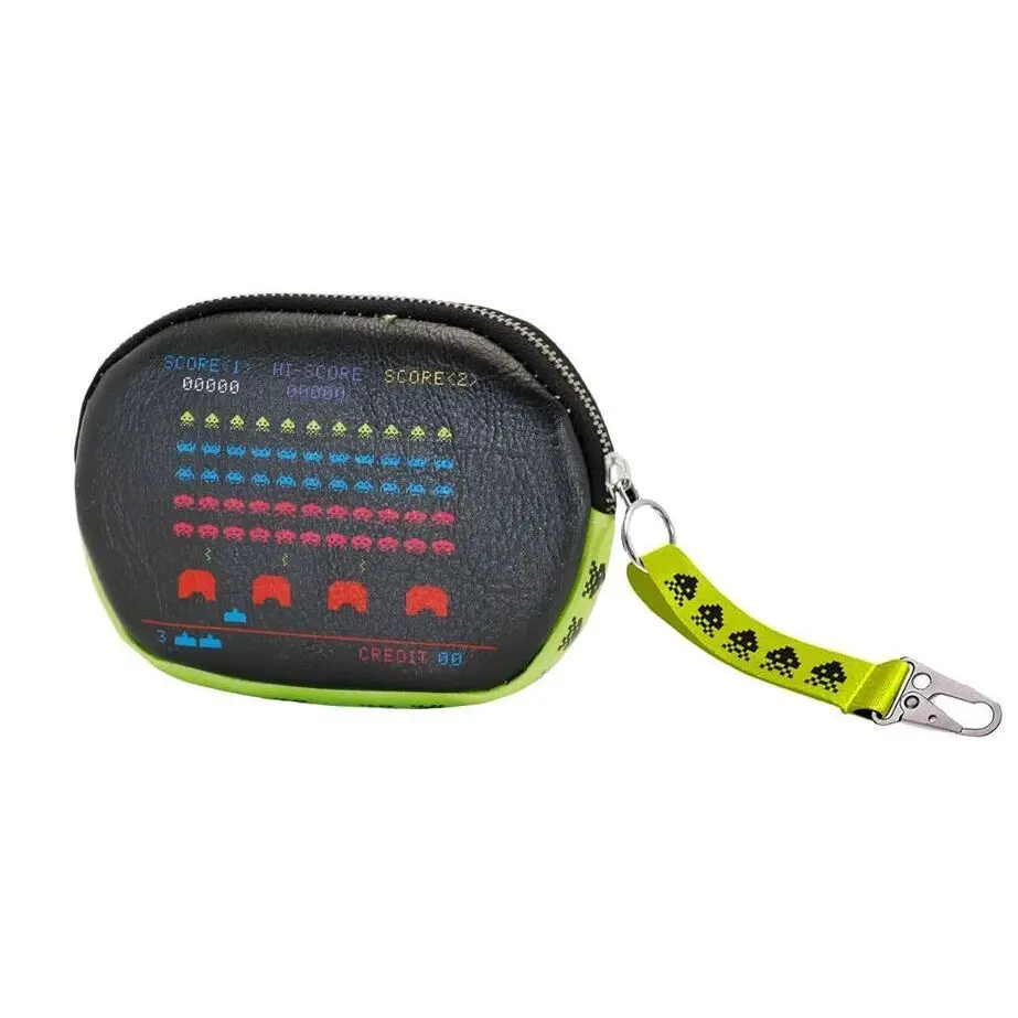 Space Invaders Alien Chibi Geldbörse Produktfoto