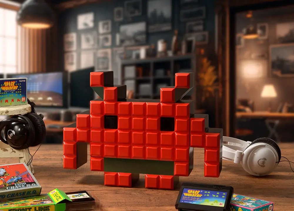 Space Invaders PVC Statue SoftB CRAB 28 cm Produktfoto