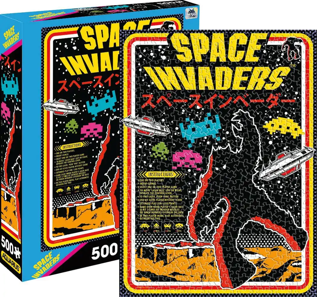 Space Invaders Puzzle (500 Teile) Produktfoto