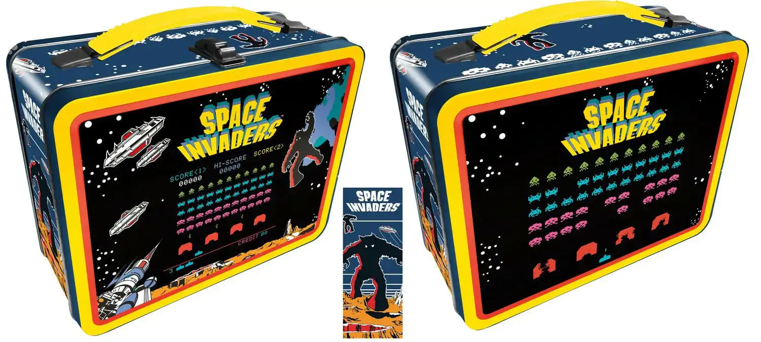 Space Invaders Tin Tote Produktfoto