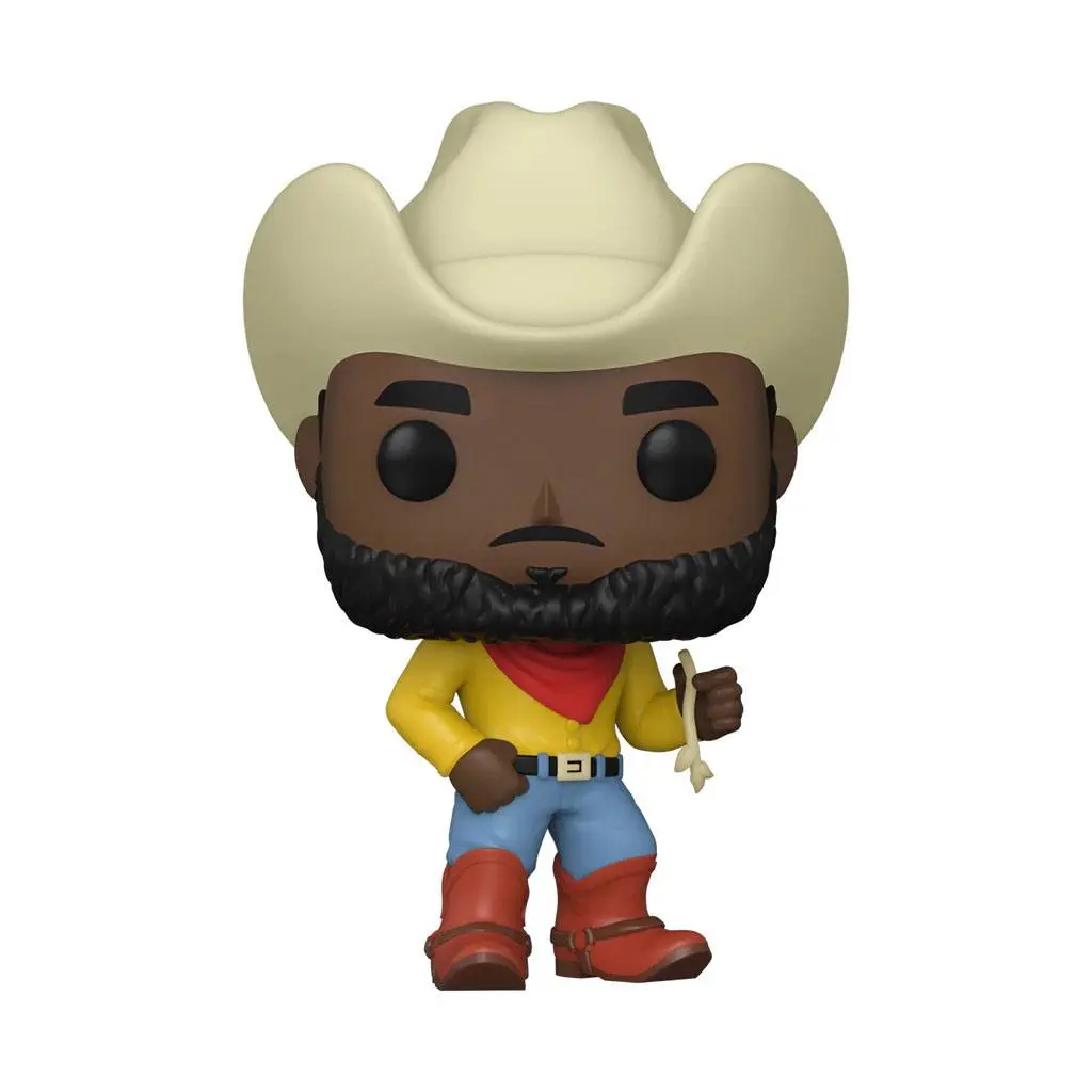 Space Jam 2 POP! Movies Vinyl Figur LeBron James (Cowboy) Exclusive 9 cm Produktfoto