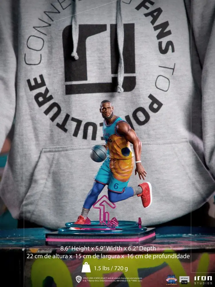 Space Jam: A New Legacy Art Scale Statue 1/10 LeBron James 22 cm Produktfoto