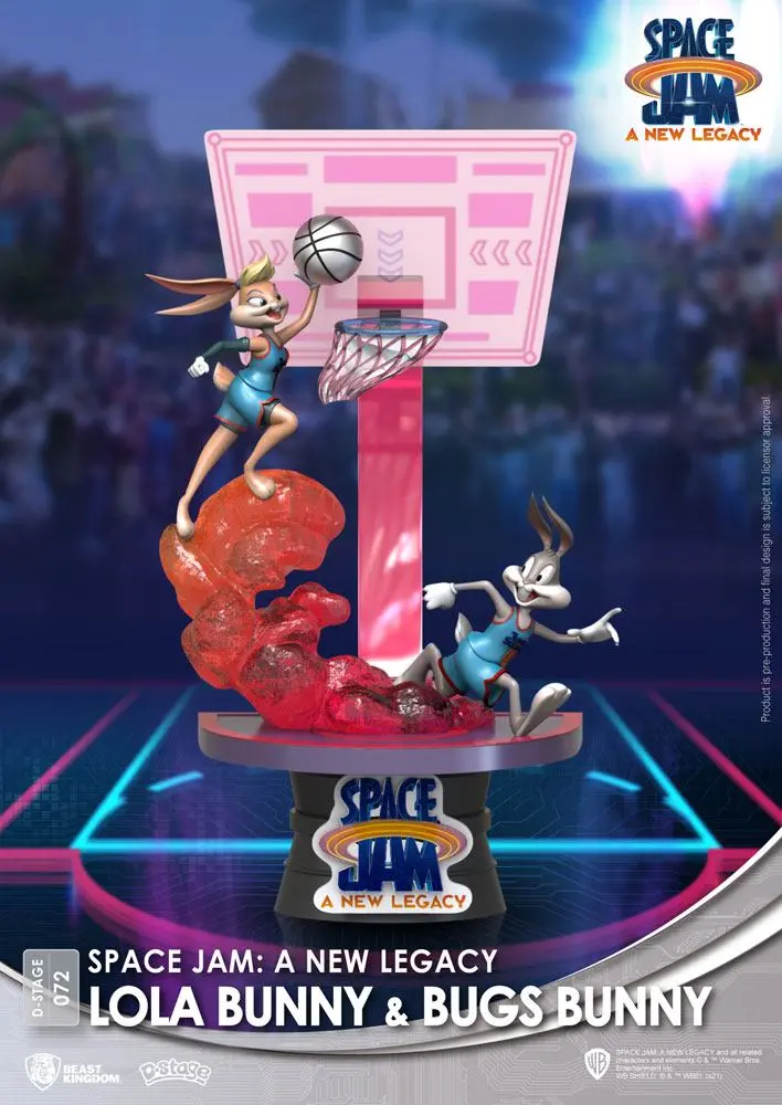 Space Jam: A New Legacy D-Stage PVC Diorama Lola Bunny & Bugs Bunny New Version 15 cm termékfotó