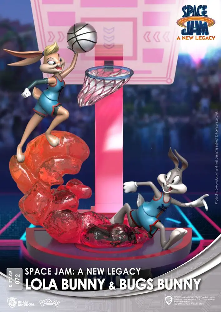 Space Jam: A New Legacy D-Stage PVC Diorama Lola Bunny & Bugs Bunny New Version 15 cm termékfotó