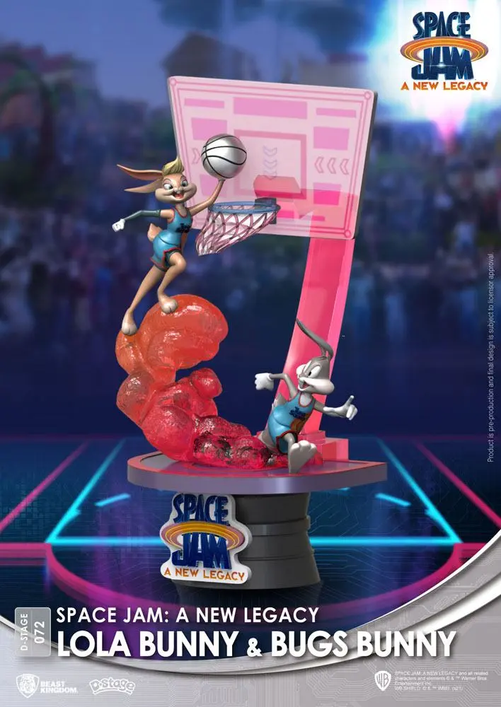 Space Jam: A New Legacy D-Stage PVC Diorama Lola Bunny & Bugs Bunny Standard Ver. 15 cm Produktfoto