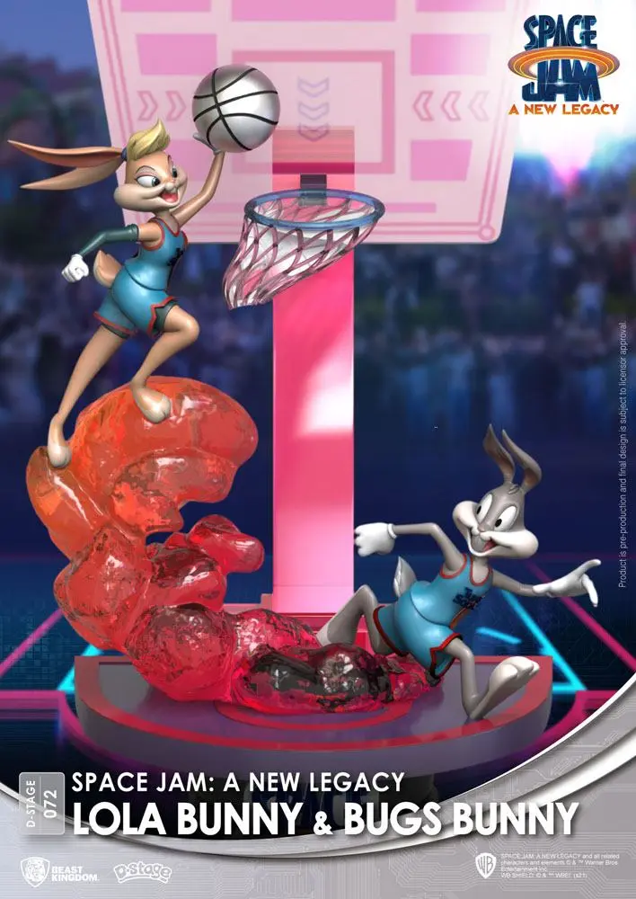 Space Jam: A New Legacy D-Stage PVC Diorama Lola Bunny & Bugs Bunny Standard Ver. 15 cm Produktfoto