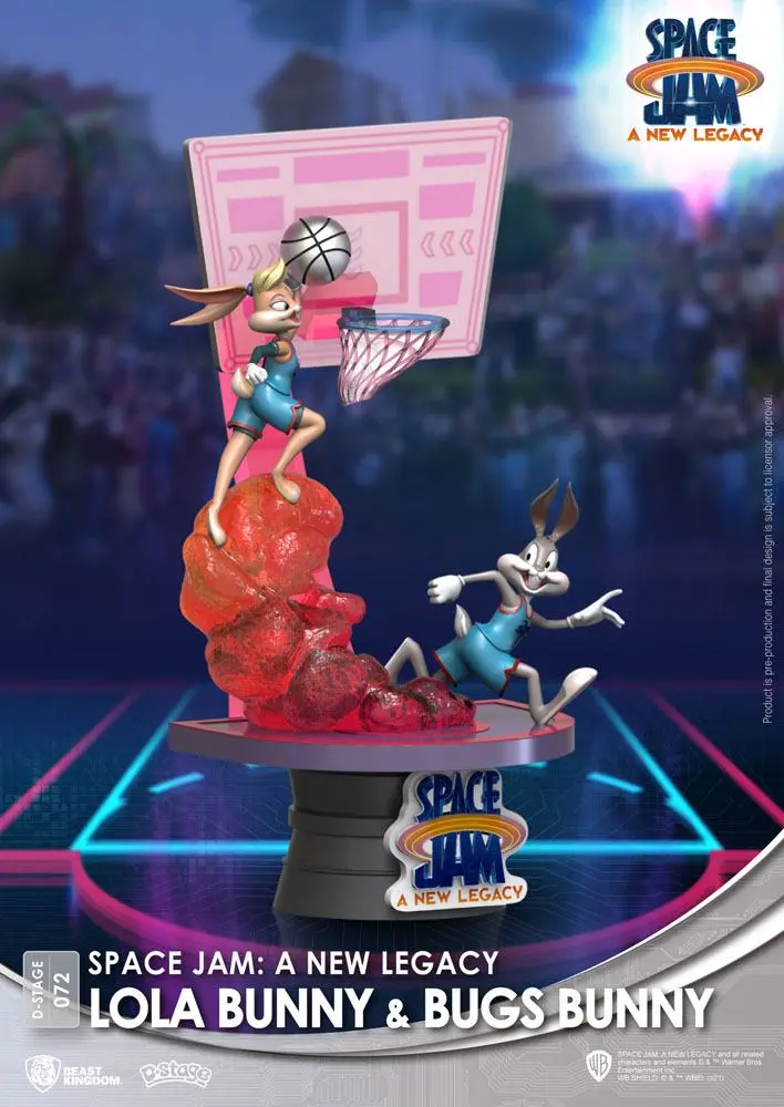Space Jam: A New Legacy D-Stage PVC Diorama Lola Bunny & Bugs Bunny Standard Ver. 15 cm Produktfoto