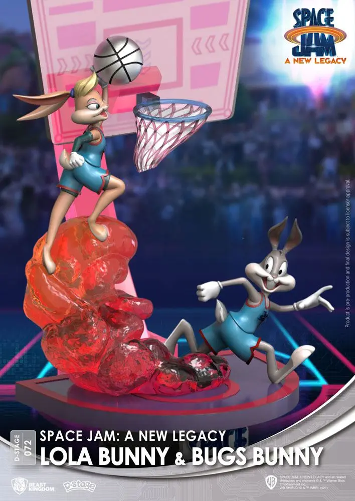 Space Jam: A New Legacy D-Stage PVC Diorama Lola Bunny & Bugs Bunny Standard Ver. 15 cm Produktfoto