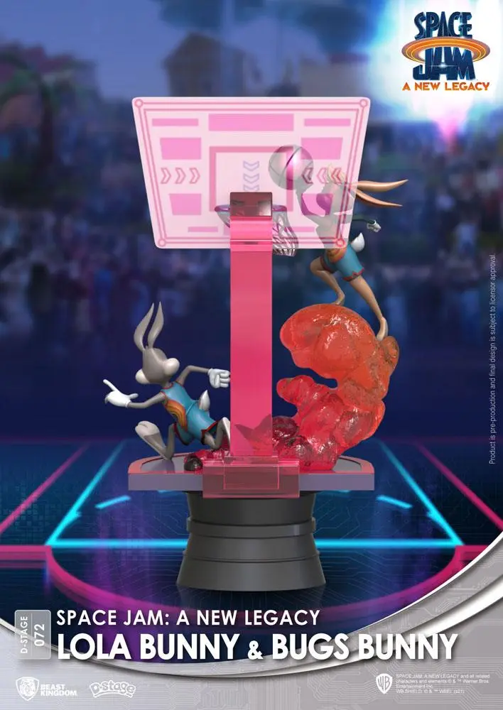 Space Jam: A New Legacy D-Stage PVC Diorama Lola Bunny & Bugs Bunny Standard Ver. 15 cm Produktfoto