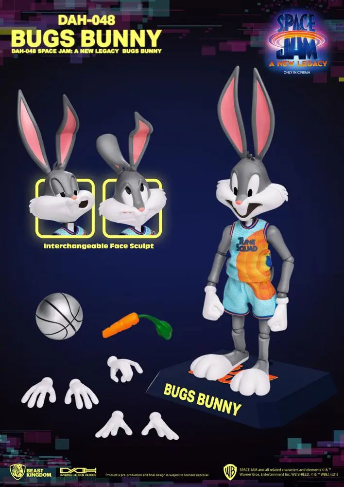 Space Jam: A New Legacy 8ction Heroes Actionfigur 1/9 Bugs Bunny 16 cm Produktfoto