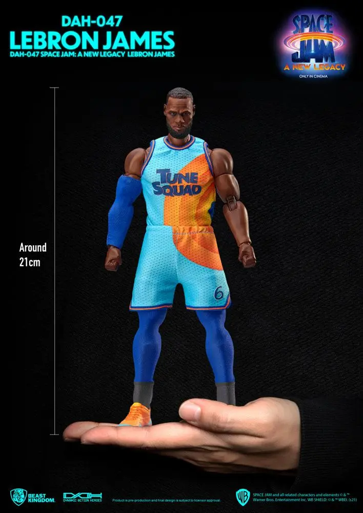 Space Jam: A New Legacy 8ction Heroes Actionfigur 1/9 LeBron James 20 cm termékfotó