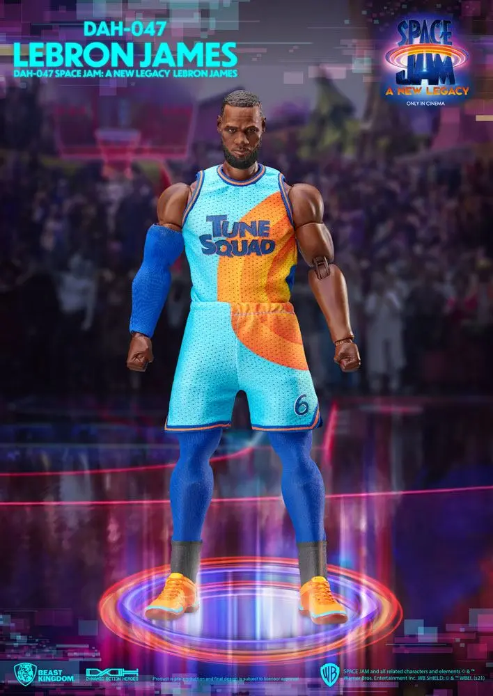 Space Jam: A New Legacy 8ction Heroes Actionfigur 1/9 LeBron James 20 cm termékfotó