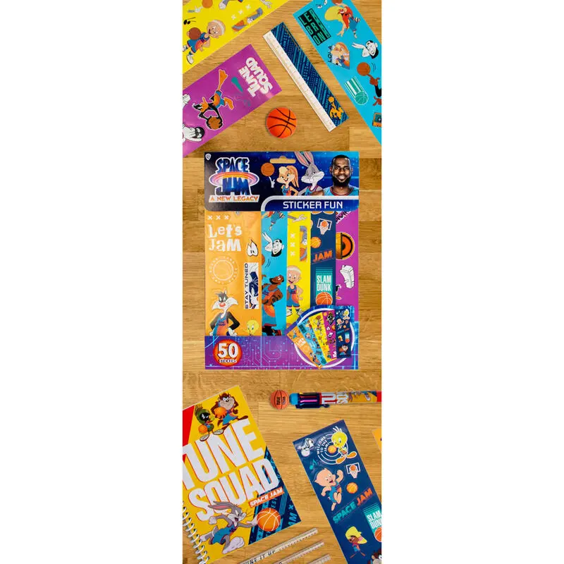 Space Jam Aufklebers Set Produktfoto