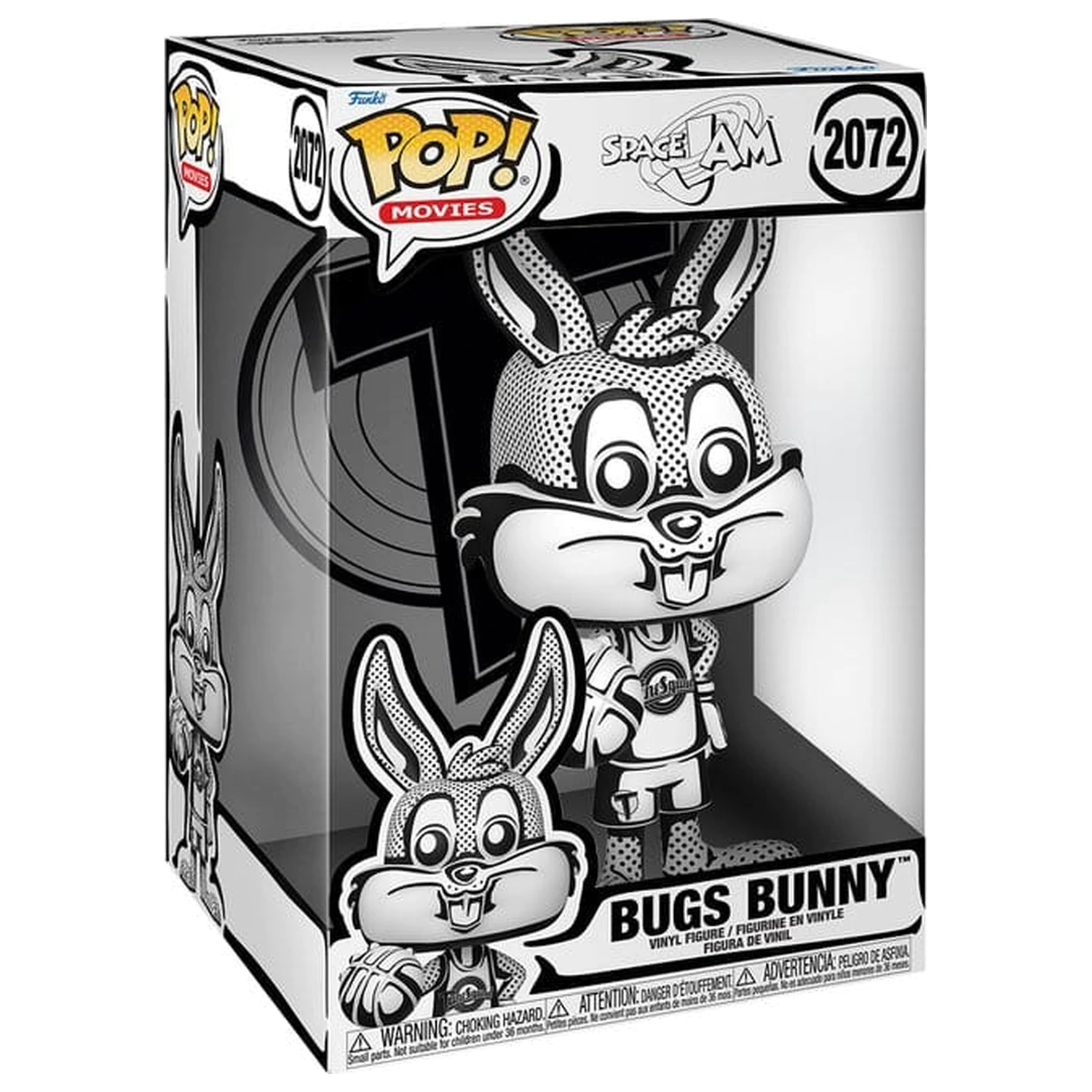 Space Jam Super Sized Jumbo Funko POP! Vinyl Figur Bugs Bunny (JV) 10 Zoll 25 cm Produktfoto
