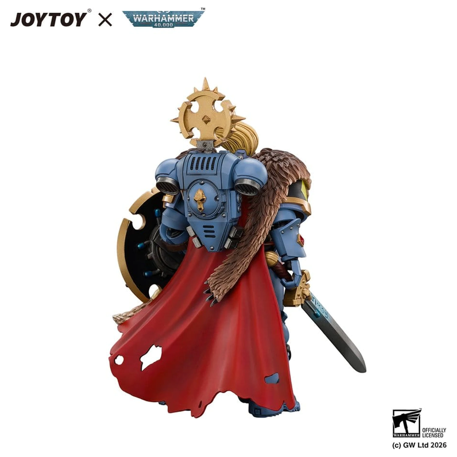 Space Marine Actionfigur Space Wolves Wolf Guard Battle Leader 12 cm Produktfoto