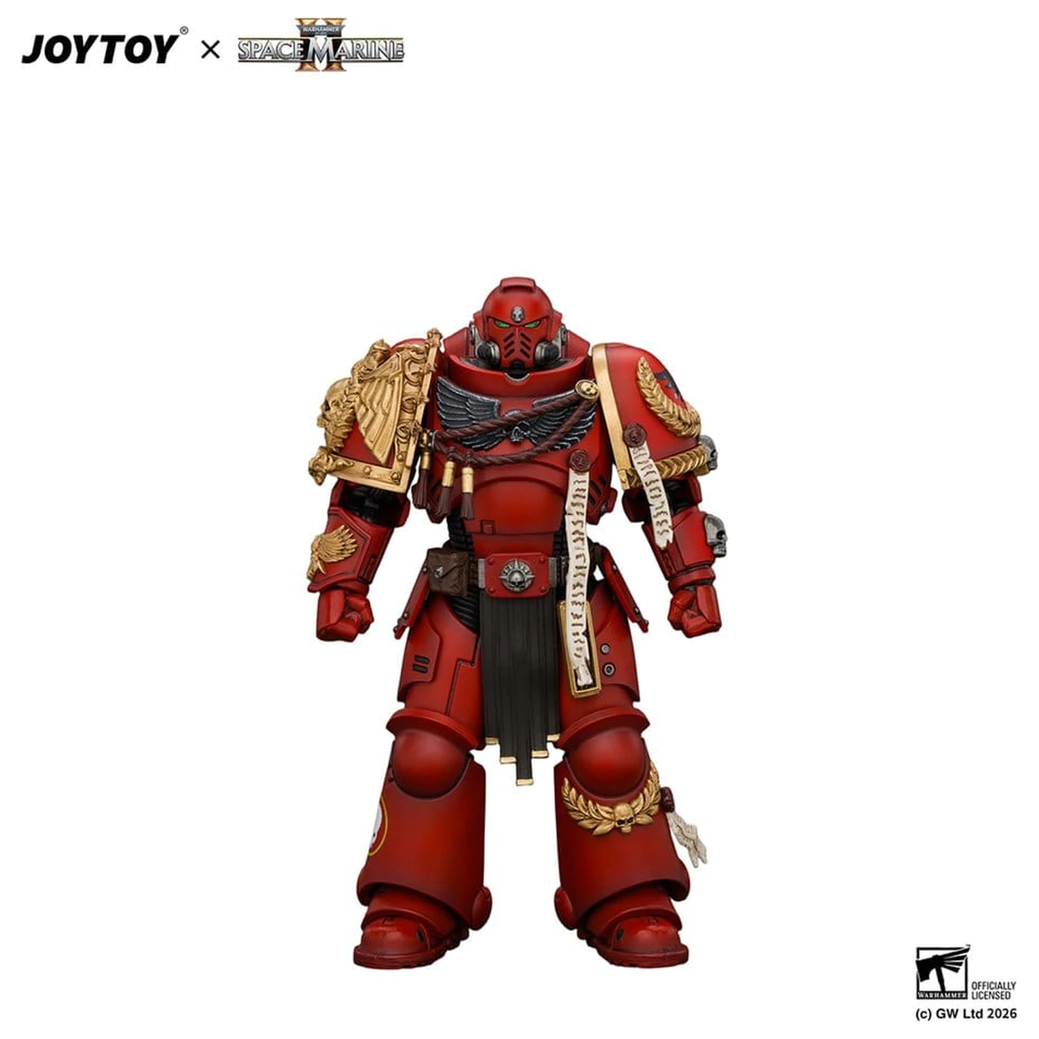 Space Marine Game Edition Actionfigur Blood Angels Veteran 12 cm Produktfoto