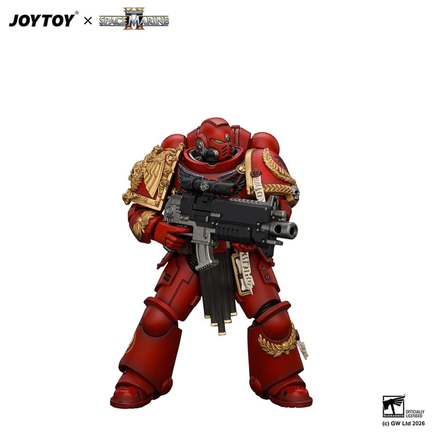 Space Marine Game Edition Actionfigur Blood Angels Veteran 12 cm Produktfoto