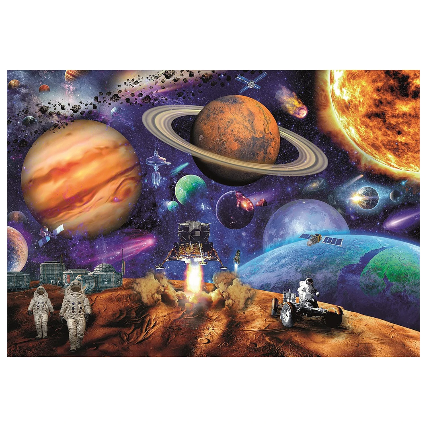 Space Mission 300 Teile Puzzle Clementoni Produktfoto