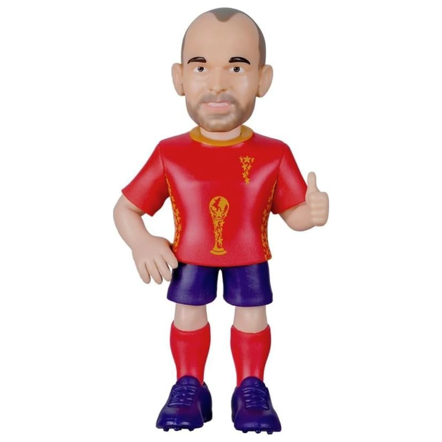 SPAIN Iniesta Figur Minix World Legends Cup 12cm Produktfoto