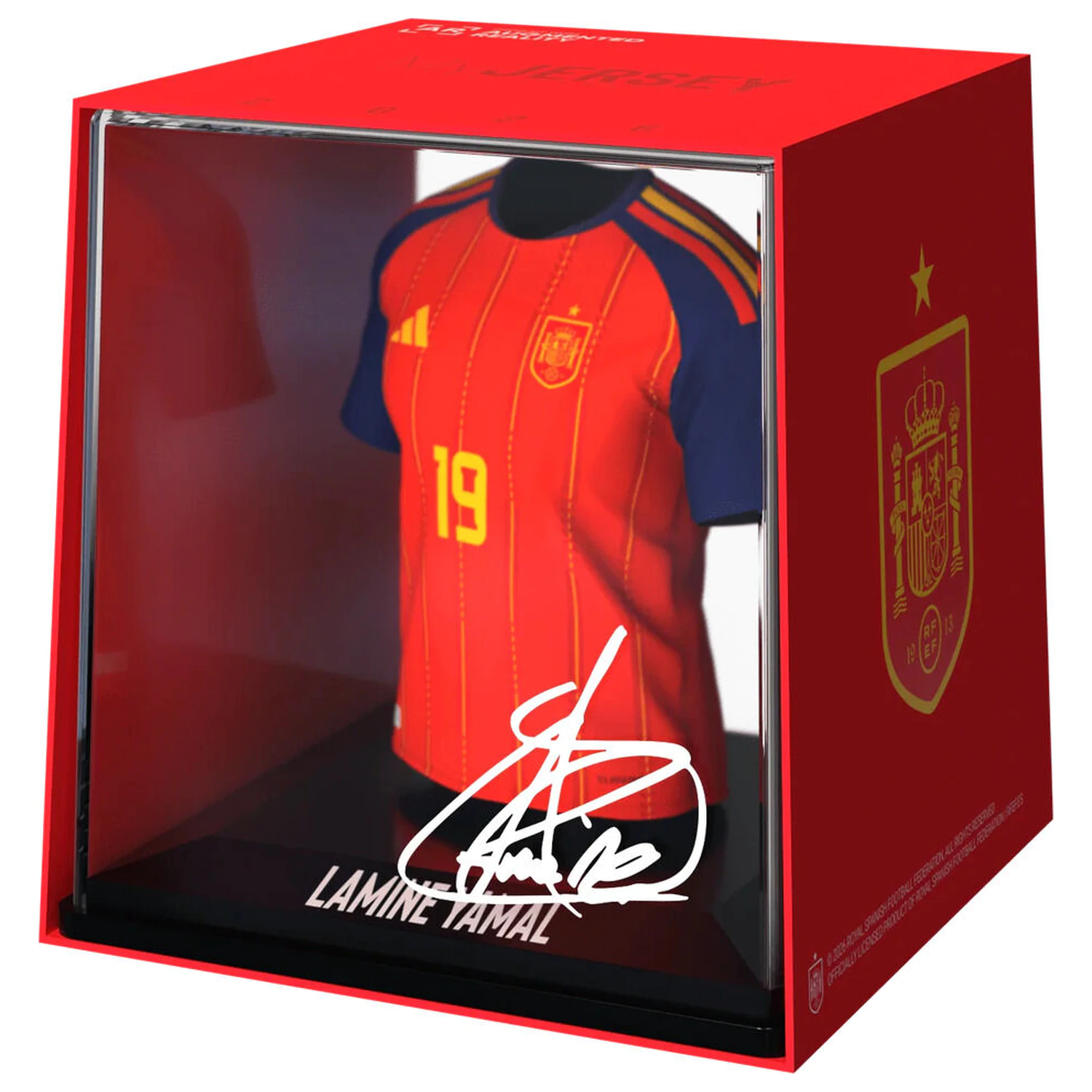 Spain Lamine Yamal Mini-T-Shirt Figur Produktfoto