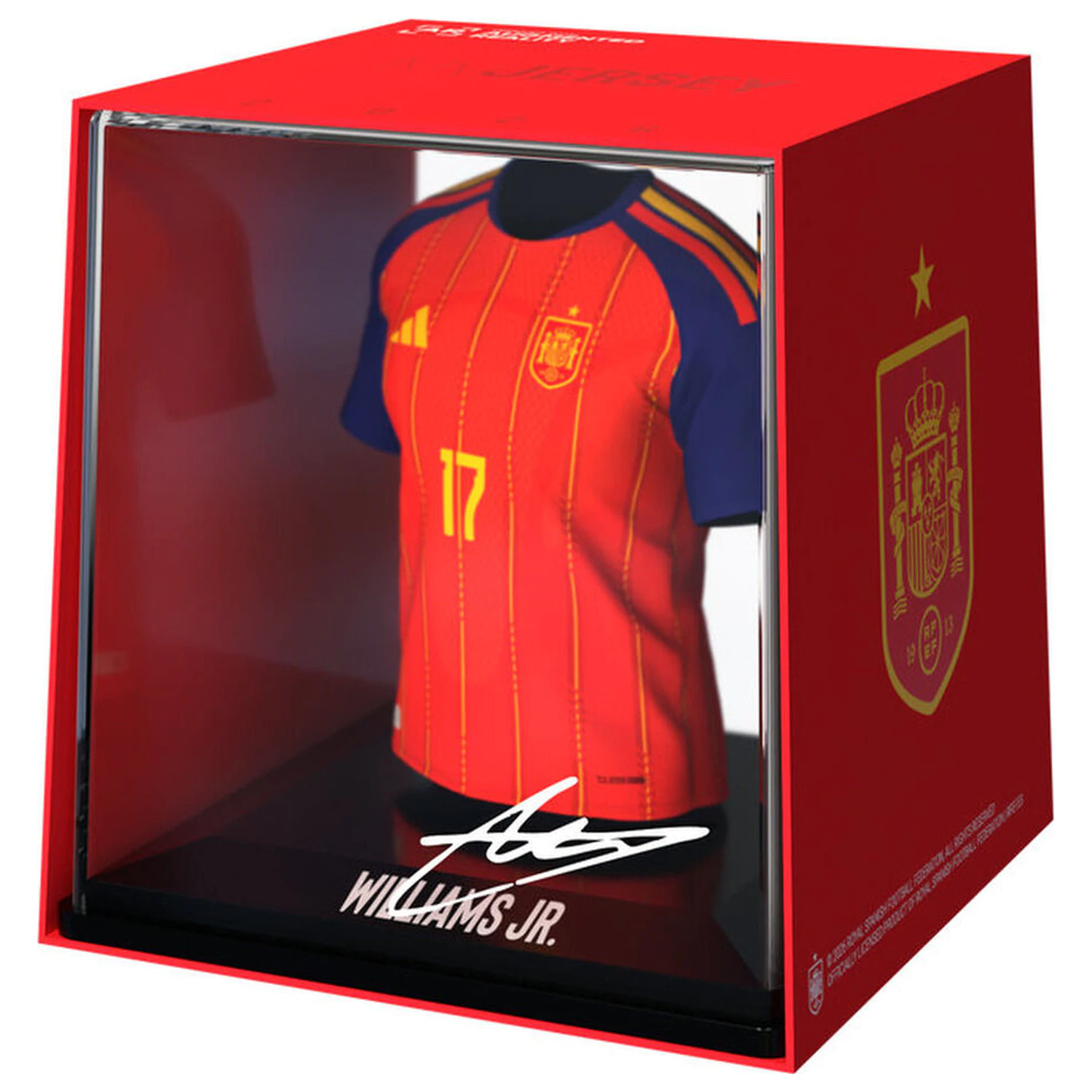 Spain Nico Williams Mini T-Shirt Figur Produktfoto