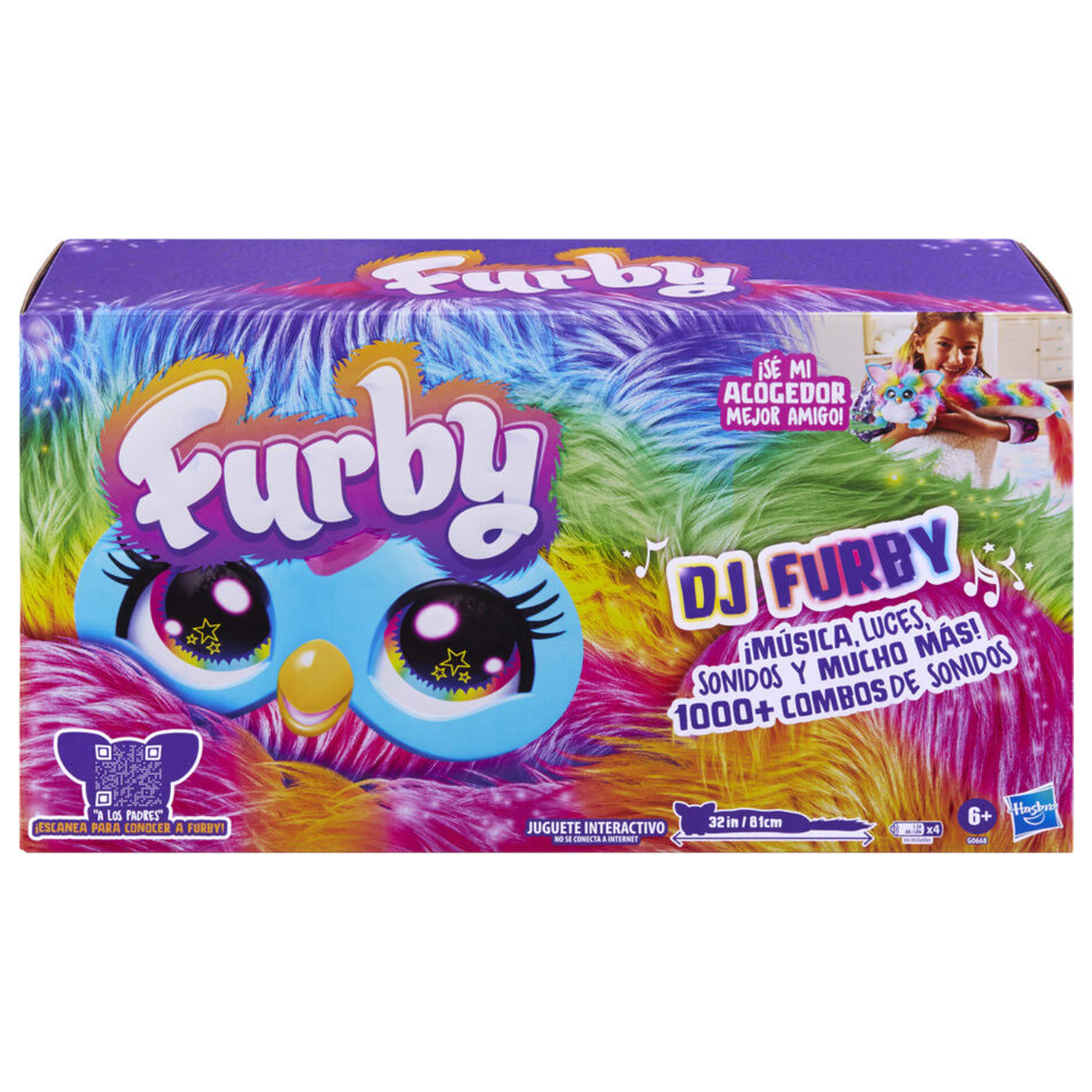 Spanish Furby DJ Interaktive Puppe Produktfoto