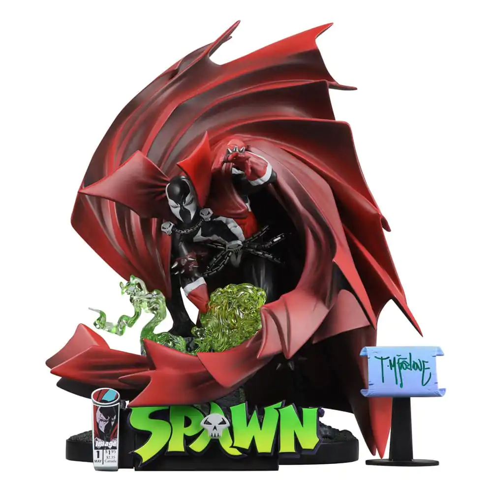 Spawn Statue 1/10 Spawn #1 (Black White & Red All Over) 24 cm termékfotó