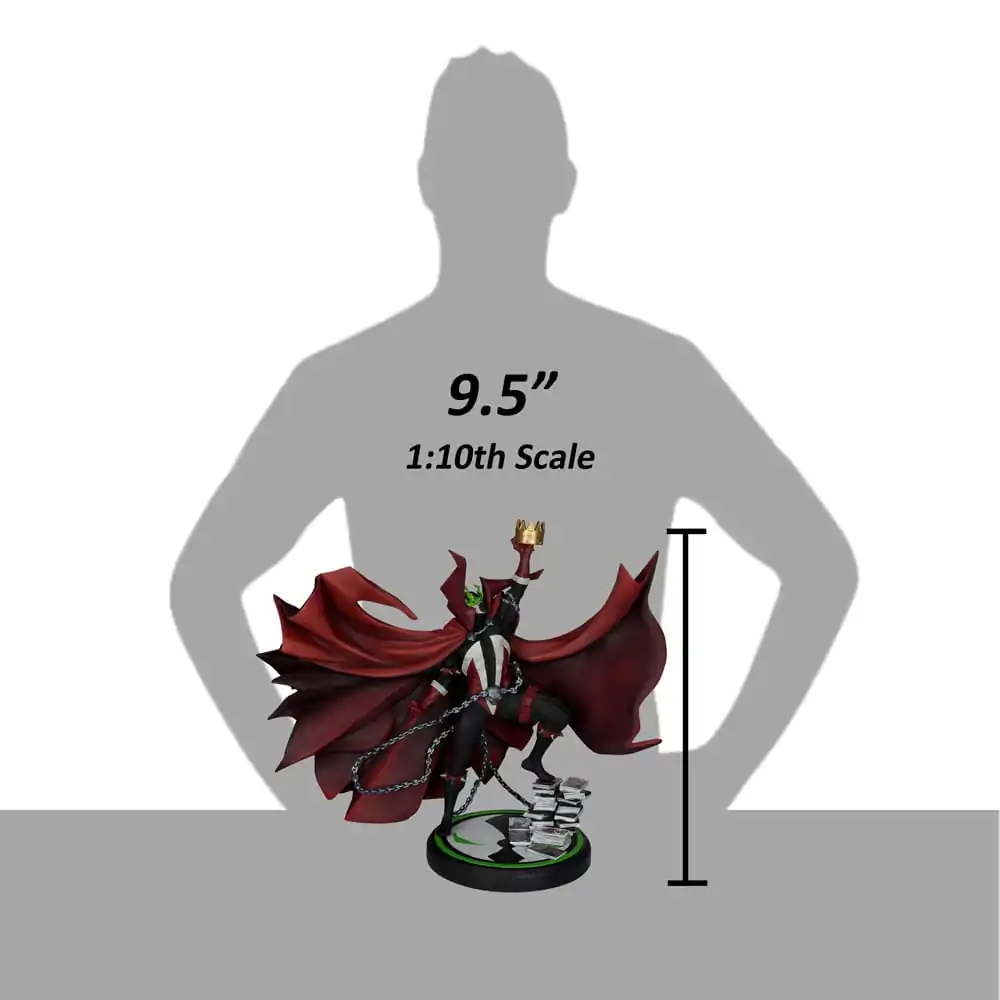 Spawn Statue 1/10 Spawn #301 by Todd McFarlane (Black White & Red All Over) 24 cm Produktfoto