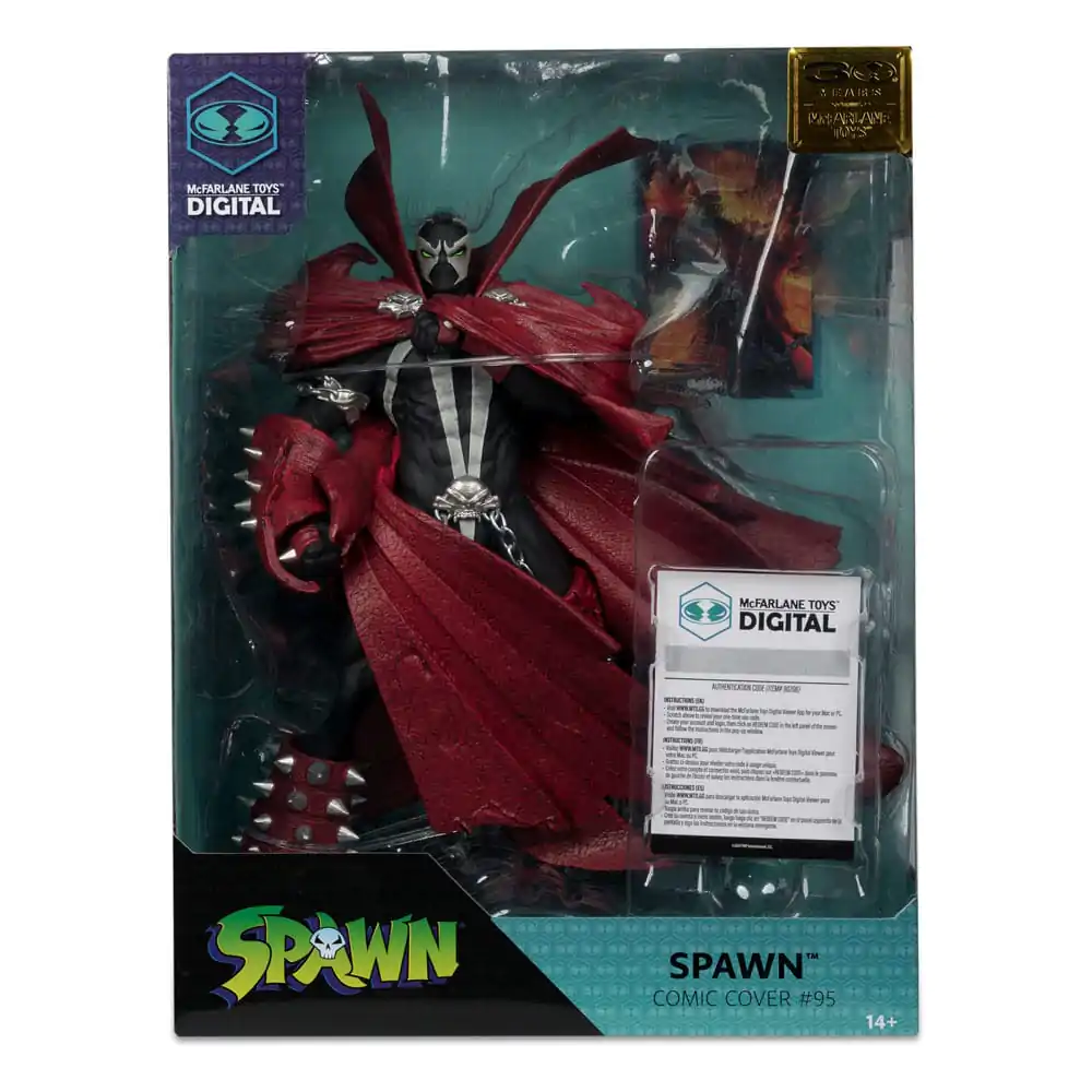 Spawn PVC Statue 1/7 Spawn #95 30th Anniversary (McFarlane Digital) 25 cm Produktfoto