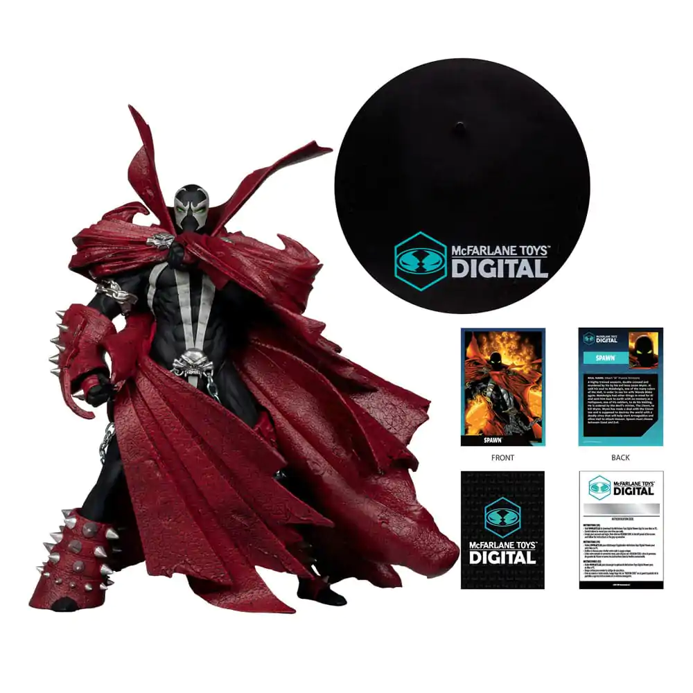Spawn PVC Statue 1/7 Spawn #95 30th Anniversary (McFarlane Digital) 25 cm Produktfoto