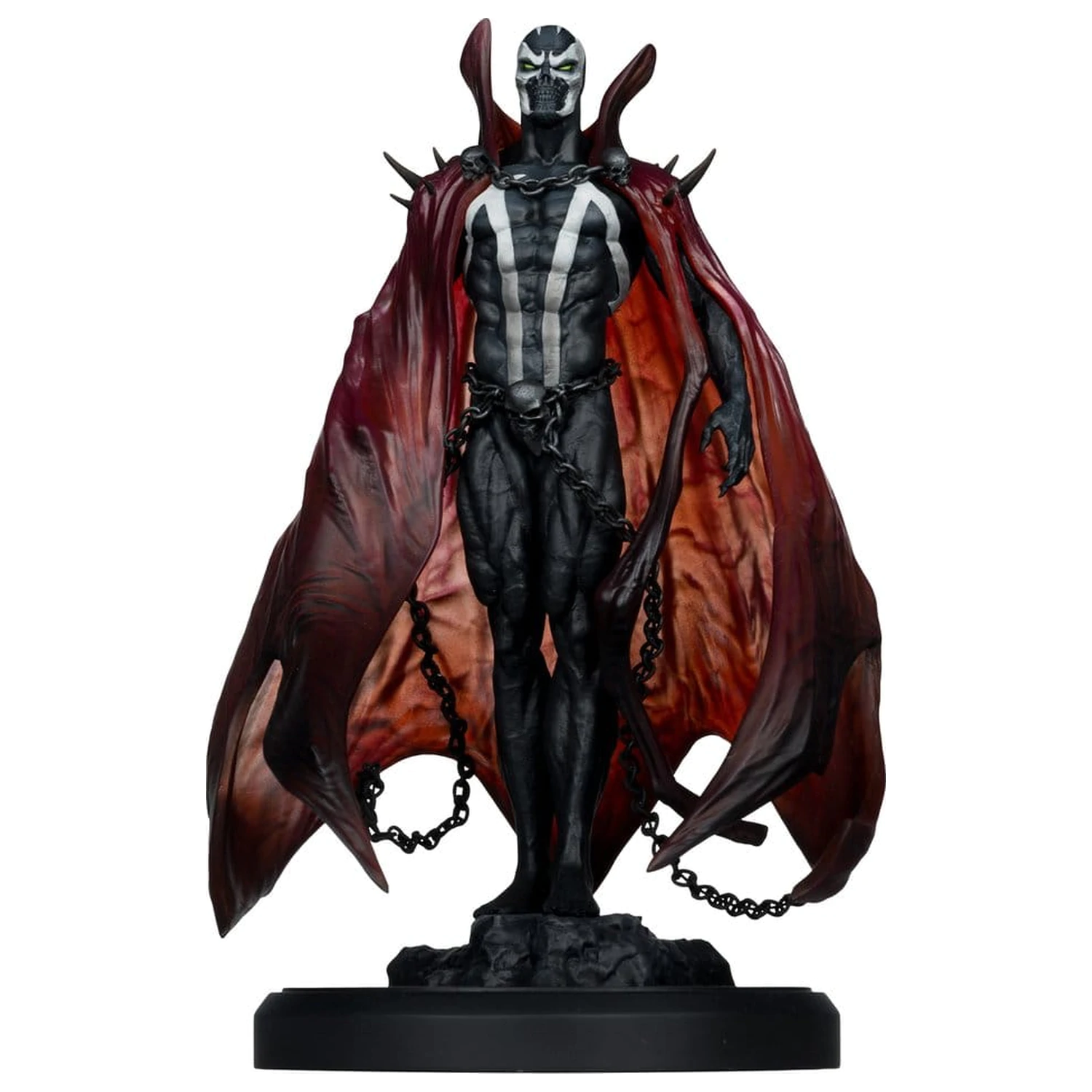 Spawn Black White & Red All Over Figur 1/10 Spawn by Pupeteer Lee 23 cm Produktfoto