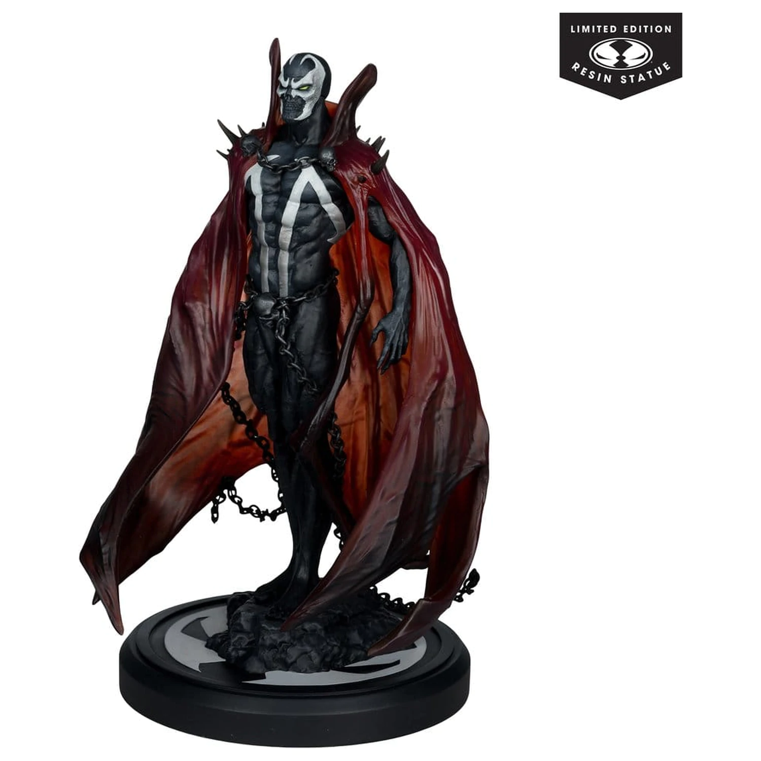 Spawn Black White & Red All Over Figur 1/10 Spawn by Pupeteer Lee 23 cm Produktfoto