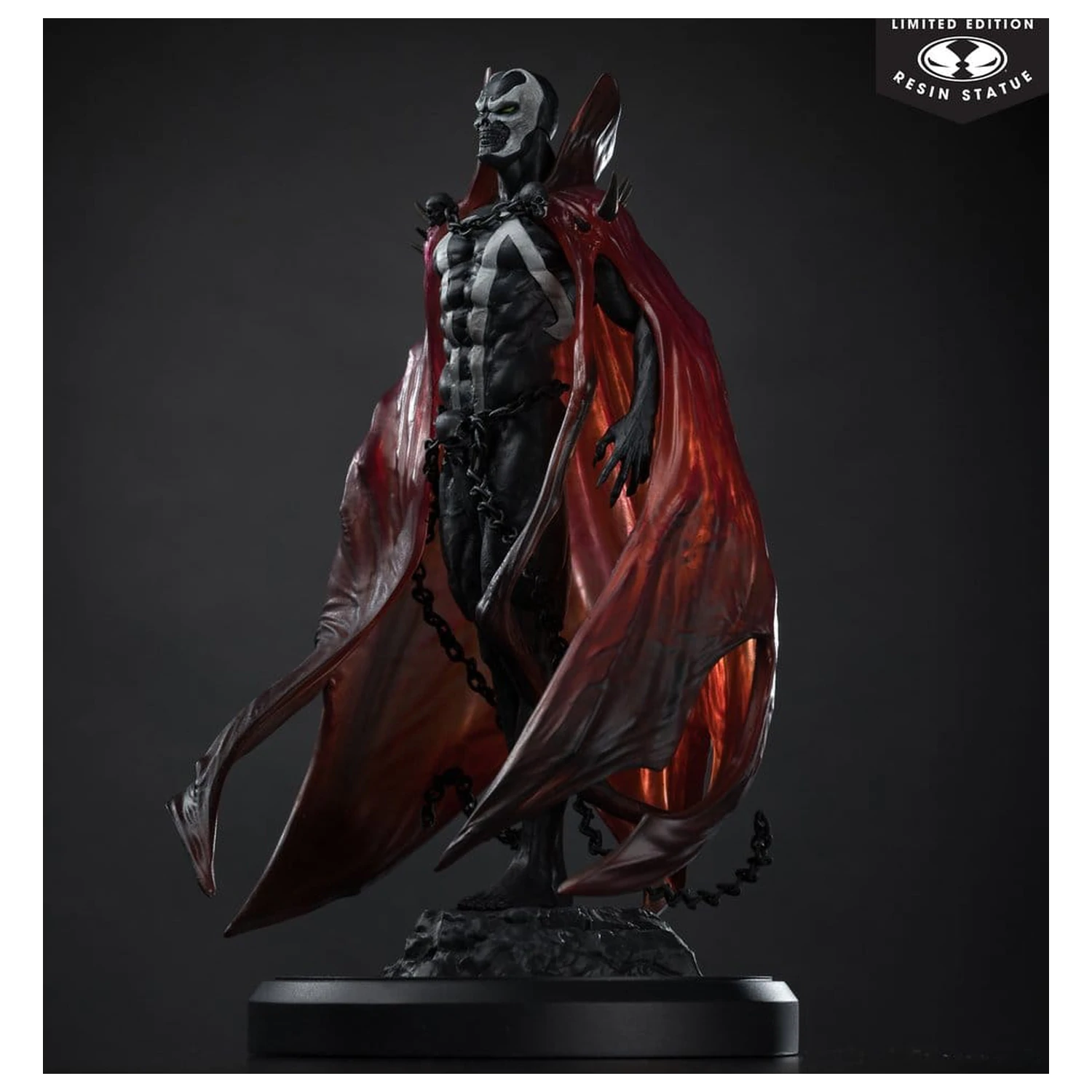Spawn Black White & Red All Over Figur 1/10 Spawn by Pupeteer Lee 23 cm Produktfoto