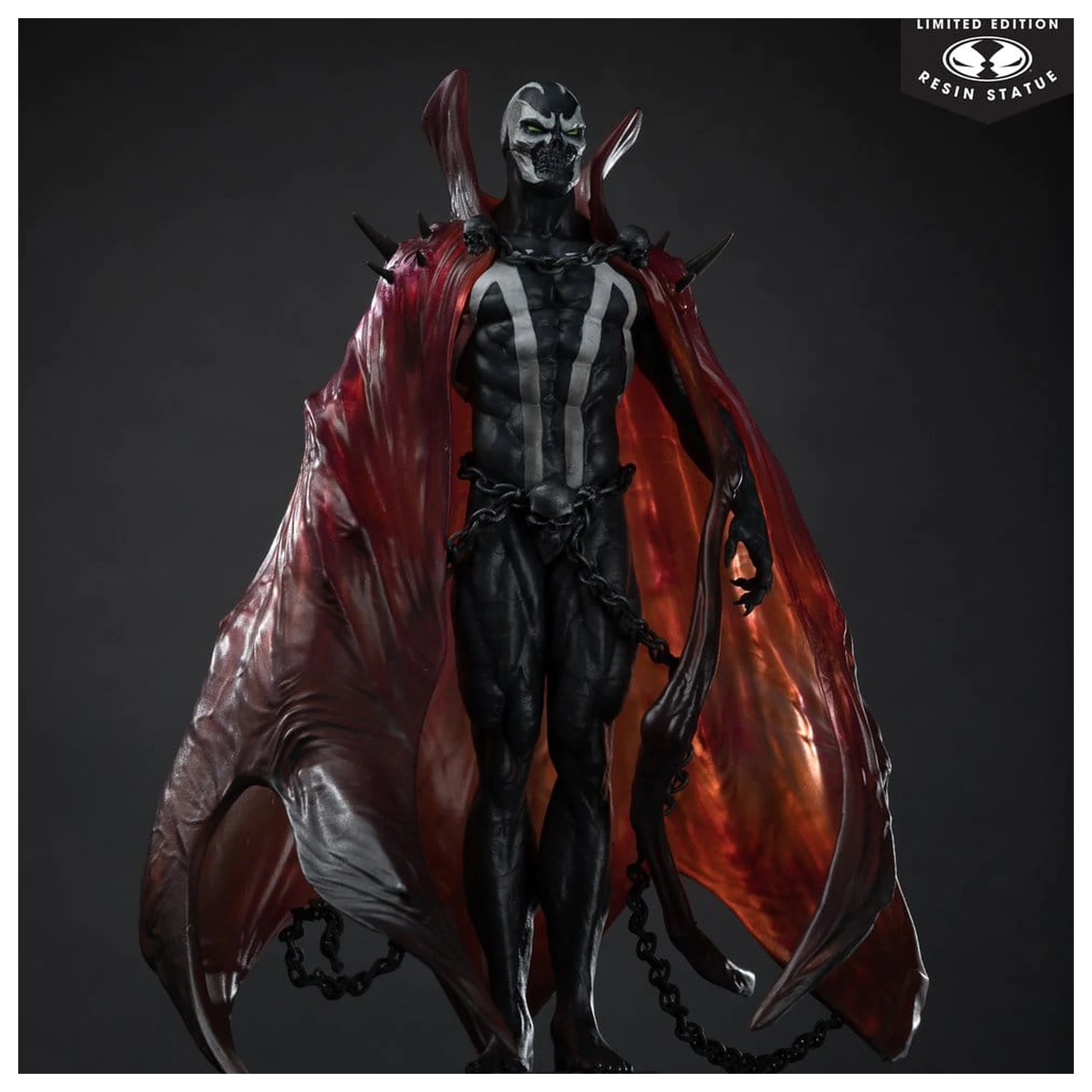 Spawn Black White & Red All Over Figur 1/10 Spawn by Pupeteer Lee 23 cm Produktfoto