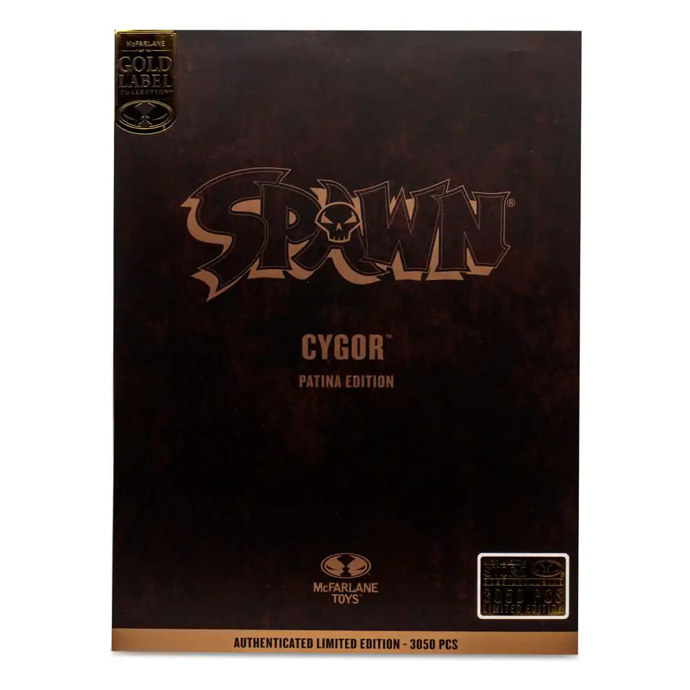 Spawn Megafig Actionfigur Cygor Patina Edition (Gold Label) 30 cm termékfotó