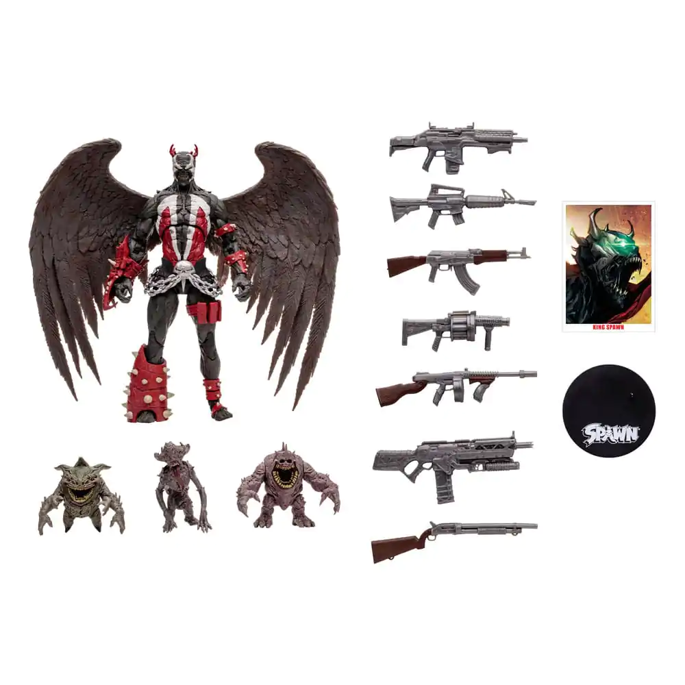 Spawn Megafig Actionfigur King Spawn with Wings and Minions 30 cm Produktfoto