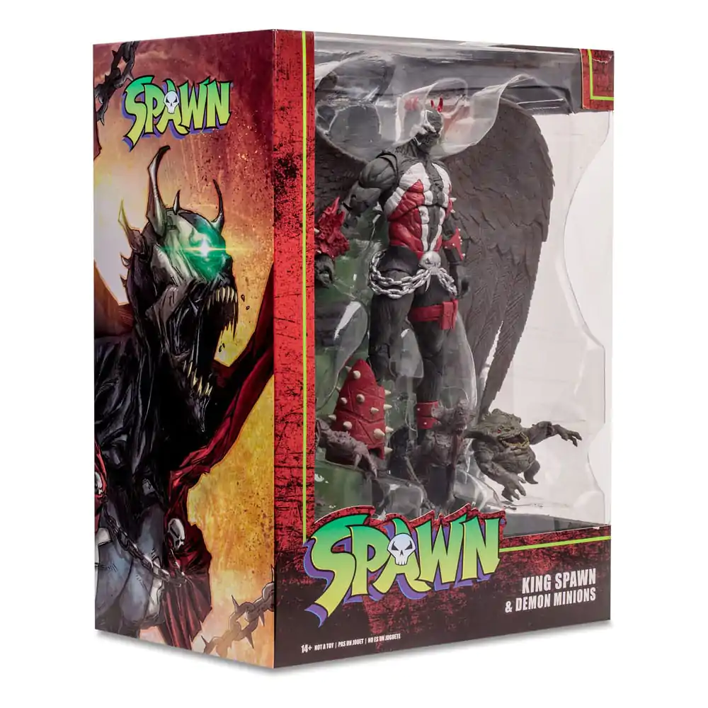 Spawn Megafig Actionfigur King Spawn with Wings and Minions 30 cm Produktfoto
