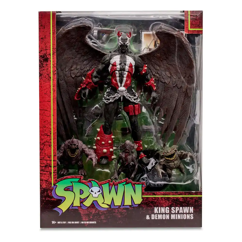 Spawn Megafig Actionfigur King Spawn with Wings and Minions 30 cm Produktfoto