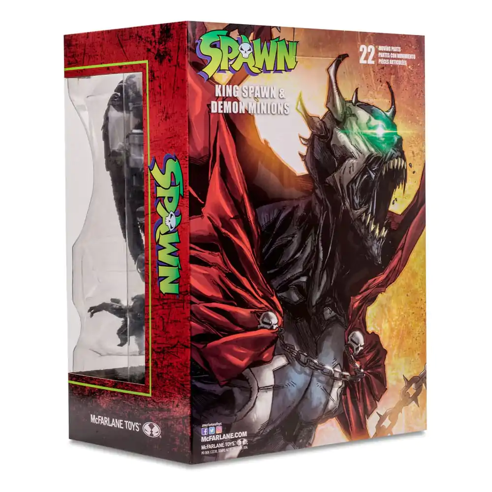 Spawn Megafig Actionfigur King Spawn with Wings and Minions 30 cm Produktfoto