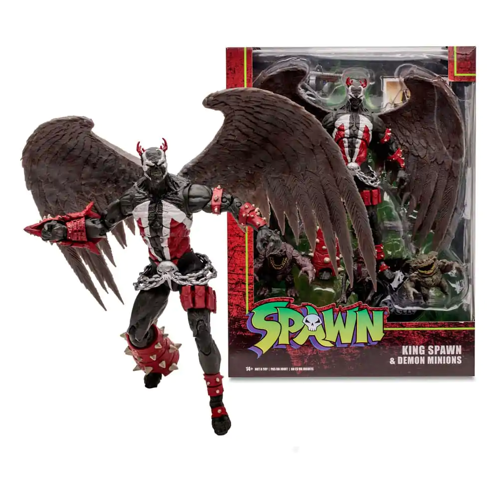 Spawn Megafig Actionfigur King Spawn with Wings and Minions 30 cm Produktfoto