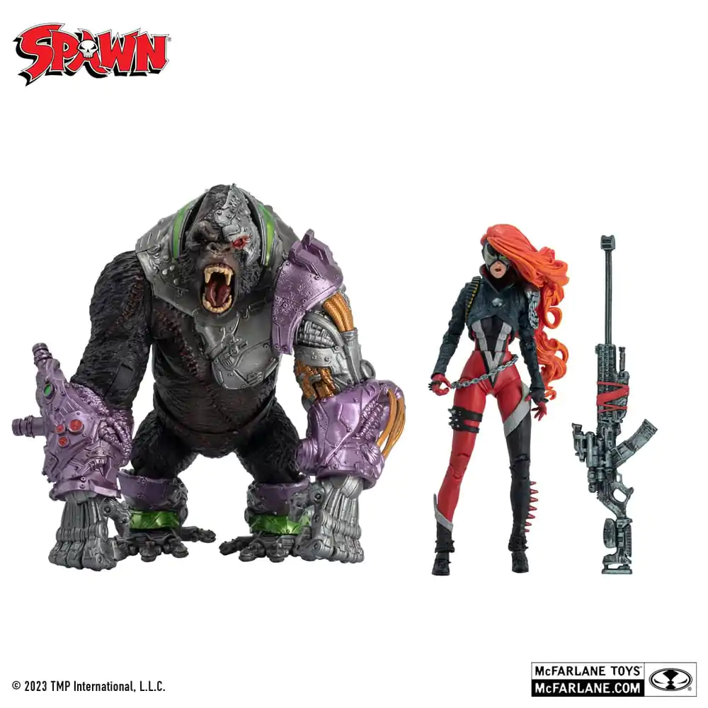 Spawn Actionfiguren 2er-Pack She Spawn & Cygor (Gold Label) 18 cm termékfotó