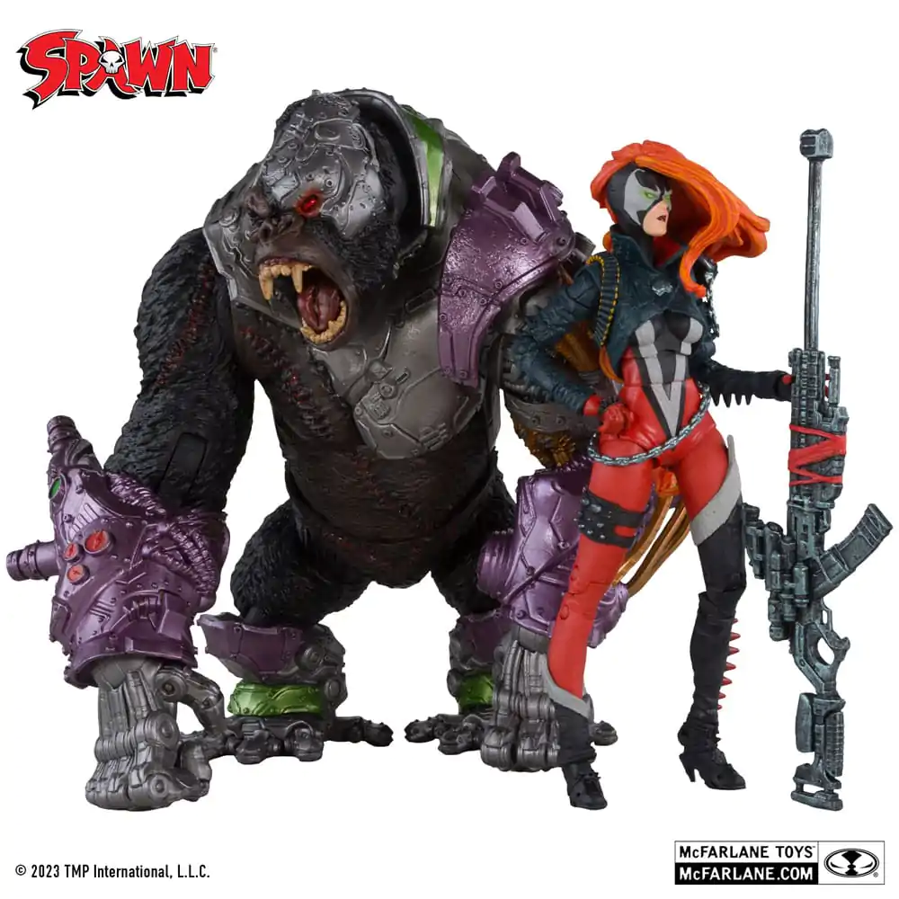 Spawn Actionfiguren 2er-Pack She Spawn & Cygor (Gold Label) 18 cm termékfotó