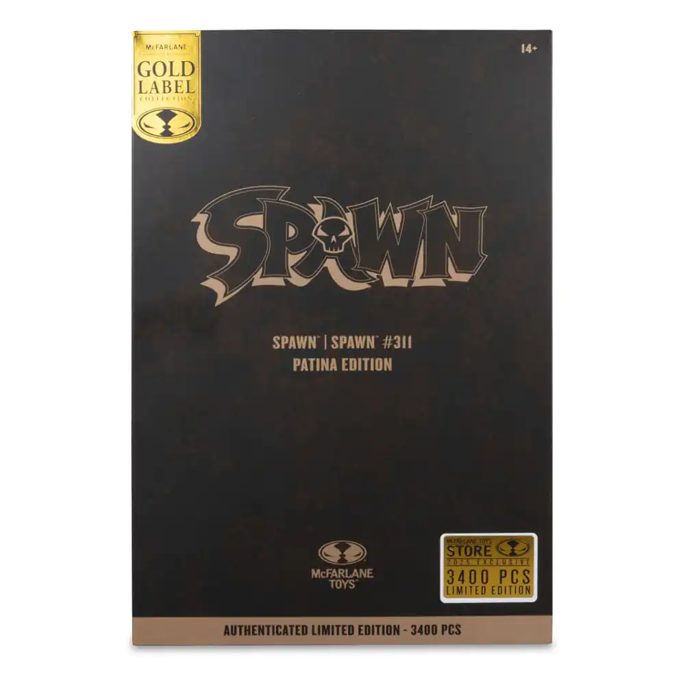 Spawn Figur Spawn #311 (Patina Edition) (Gold Label) 19 cm Produktfoto