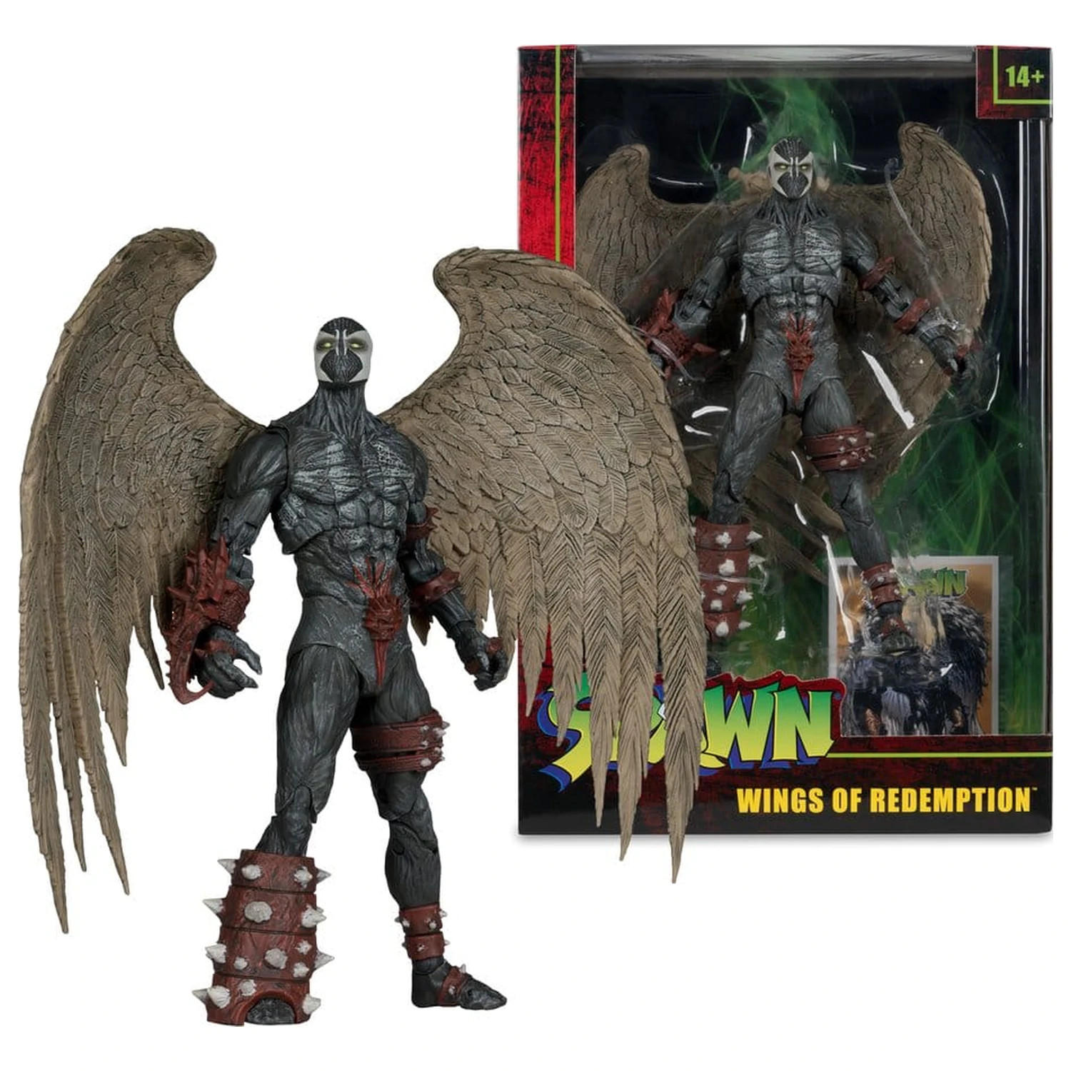 Spawn Spielzeug Actionfigur Wings of Redemption Spawn 23 cm Produktfoto